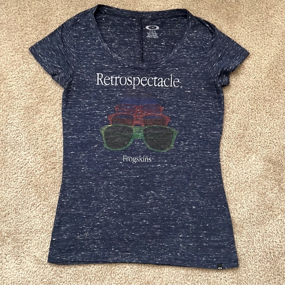 Oakley Retrospectacle Frogskins short sleeves tshirt Sz S